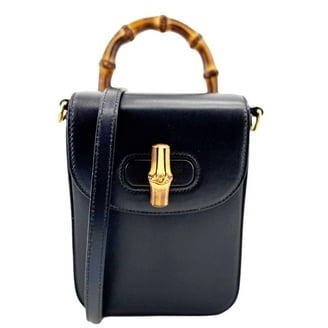 Gucci Soho Chain Strap Leather Handbag, Black Gold Tassel