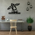 thumbnail image 2 of Craftnamesign Custom Donkey Farmhouse Metal Sign LED Light, Donkey Wall Sign, Donkey Wall Decor, 2 of 5