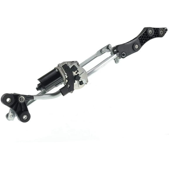 A-Premium Front Windshield Wiper Linkage Assembly with Motor Compatible with BMW E60 E61 E63 525i 528i 530i 545i 2004-2010