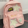 thumbnail image 5 of Mochila escolar para estudiantes universitarios, estilo preppy, mochilas dulces, bolsa de gran capacidad, bolsas bordadas para mujer, moda coreana Y2k, 5 of 5