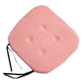 thumbnail image 6 of Dining Chair Pads, Non Slip Kitchen Chair Cushions Pads with Ties ( Square, 8 Colors) - pink, 40x40 cm, 6 of 6