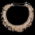 thumbnail image 2 of La Manera De Las Mujeres De La Manera De La Perla Calabaza Gold Tassles Cadena Completa Del Metal Estrecha Correas Sunnimix Cinturón de mujer, 2 of 6