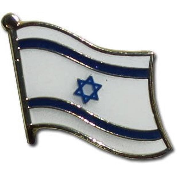 Israel Flag National Lapel Hat Pin