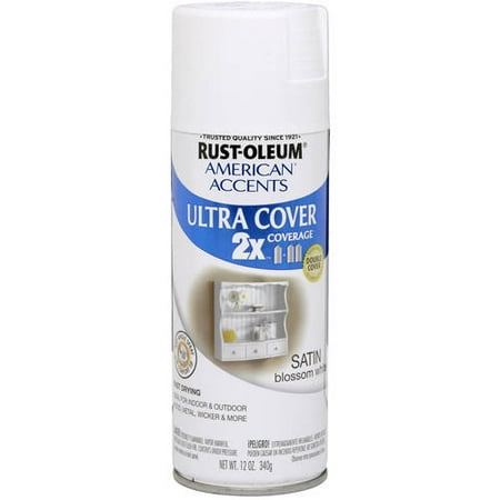 Rust-Oleum Satin Blossom White Ultra Cover 2x