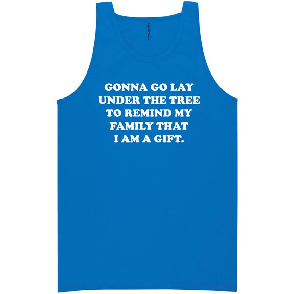 Gonna Go Lay Under The Tree Neon Tank Top