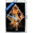 thumbnail image 3 of Star Wars: Original Trilogy - Heroes Badge Wall Poster, 22.375" x 34", Framed, 3 of 3