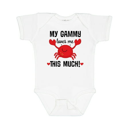 

Inktastic Gammy Loves Me Grandchild Gift Baby Boy or Baby Girl Bodysuit