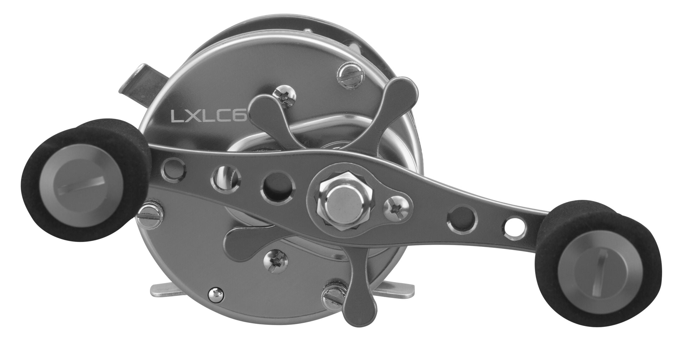 Lew's Laser XL Baitcast Fishing Reel, Size 60 Reel, Silver