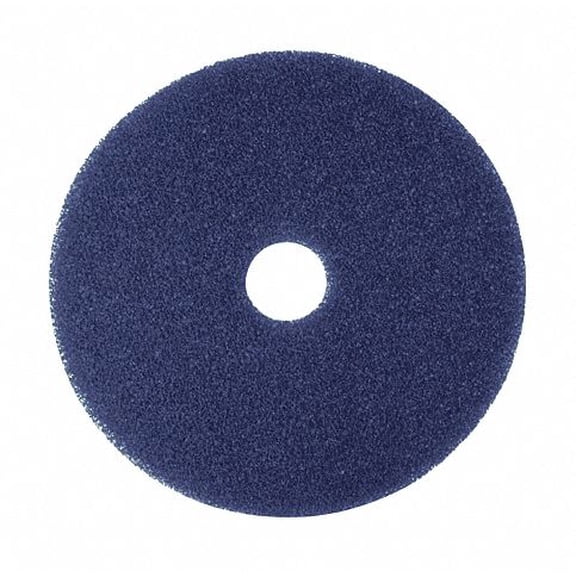 Tough Guy Cleaning Pad,Blue,Size 11",Round,PK5  402W05