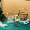 XIHAXI Wire Egg Basket For Collecting Chicken Eggs Holder Green