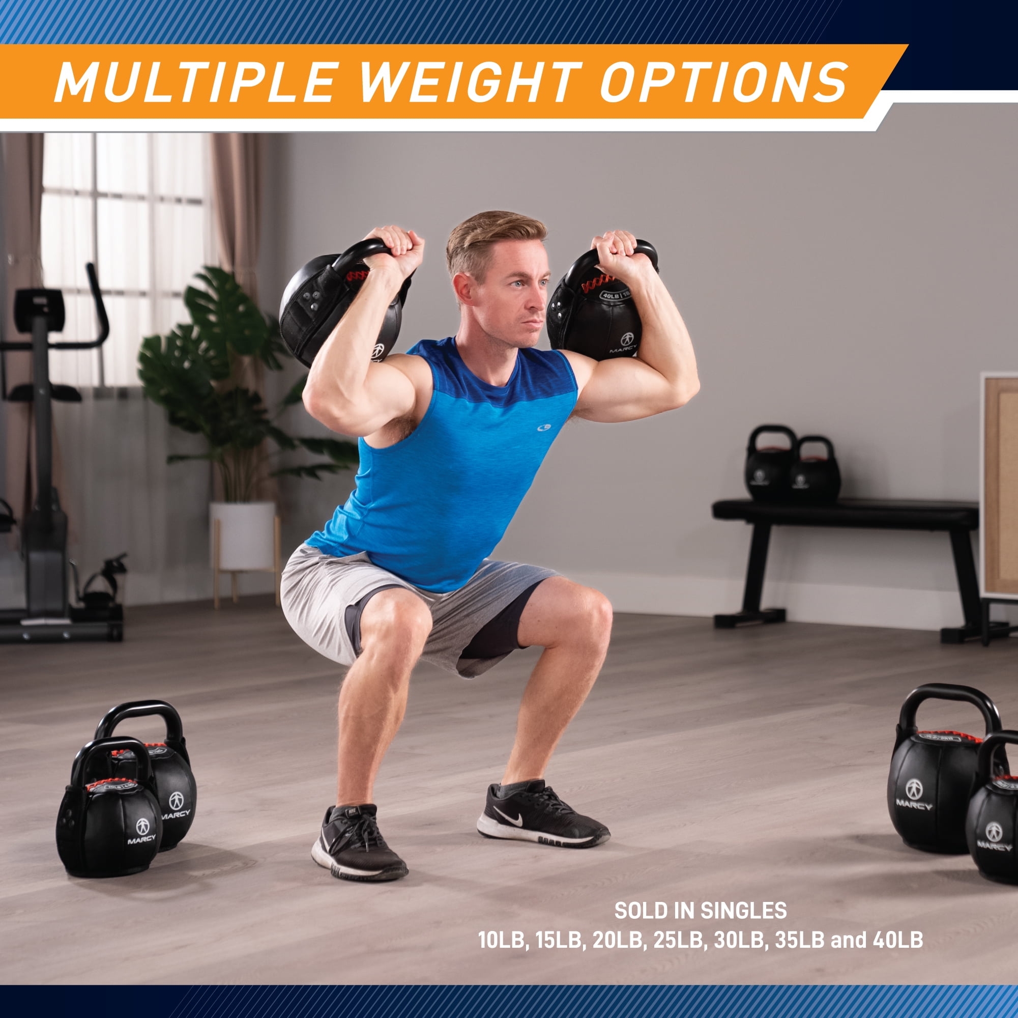 Marcy Strength Training Soft Kettlebel 25lbs SKB-025