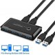 thumbnail image 5 of Selector De Interruptor Usb 3,0, 2 Ordenadores, 4 Puertos, Dispositivos Usb Para Compartir, Concentrador De Interruptor Kvm Para Pc, Escáner, Teclado, Ratón, Impresora sonducket EL012763-00, 5 of 6