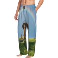 thumbnail image 2 of Daiia Elephant Dog Men's Sleep Pant with Pockets and Drawstring,Pajama Pants-XX-Large, 2 of 9