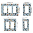 thumbnail image 2 of Yayeee Rocker Switch Wall Plate 2-Gang 4.7"x4.6" Home Decorative Outlet Cover, Cartoon Hockey Pattern, 2 of 6