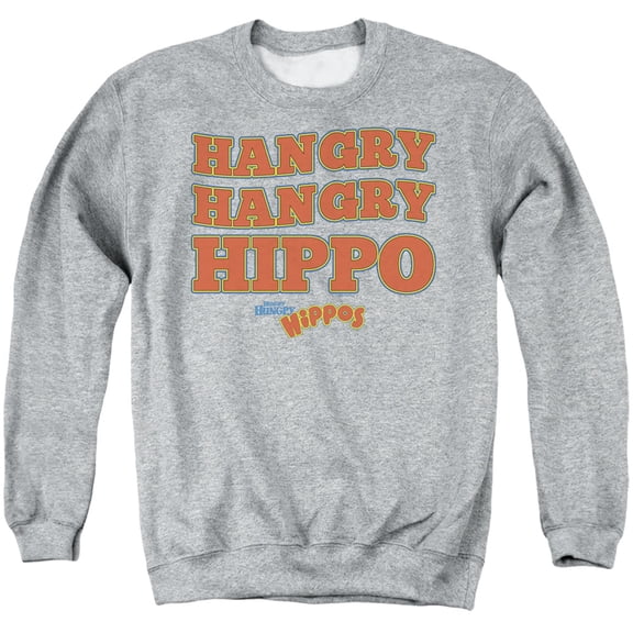 Hungry Hungry Hippos - Hangry - Crewneck Sweatshirt - Large