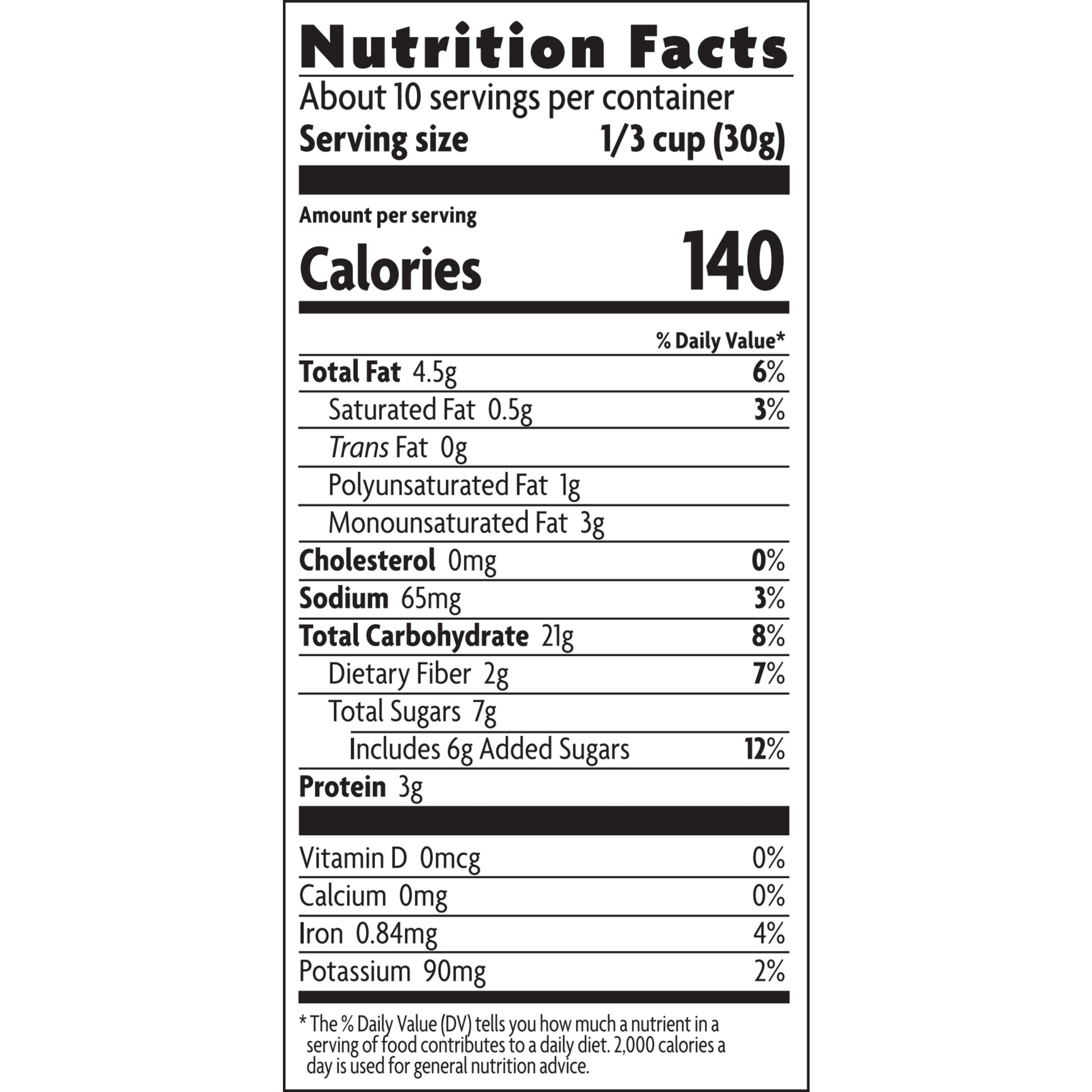 (4 pack) Nature's Path Organic Granola, Honey Almond, 11 oz Pouch
