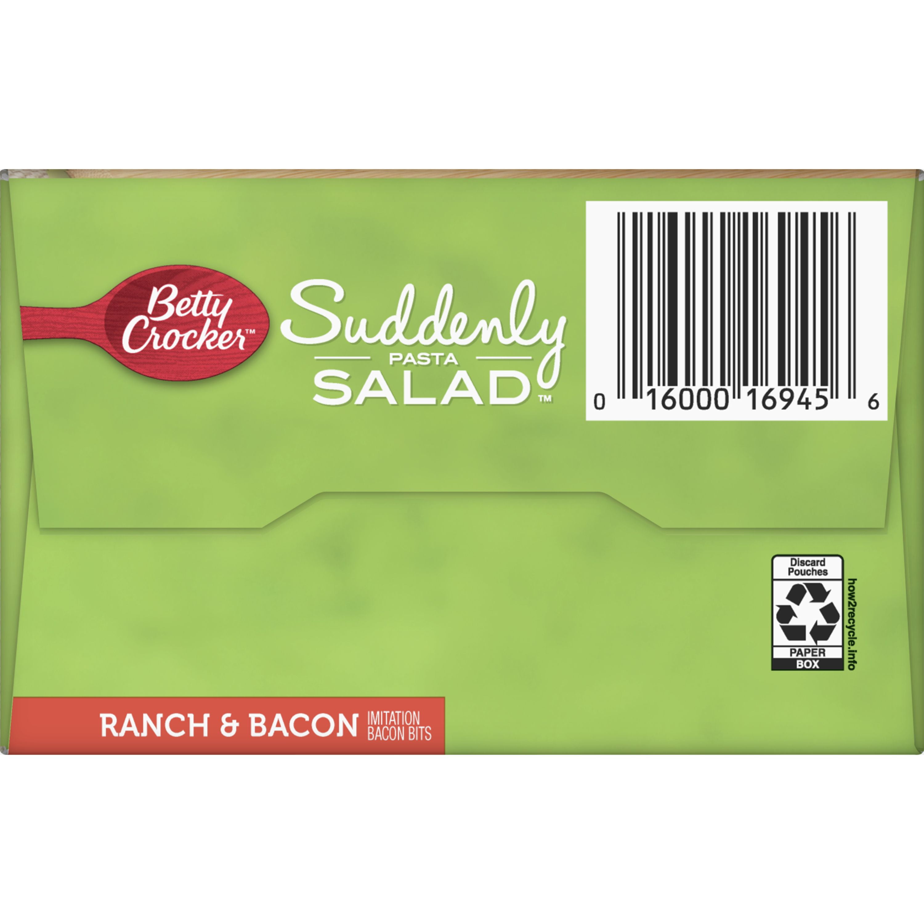 (4 pack) Suddenly Salad Ranch and Bacon Pasta Salad Twin Pack