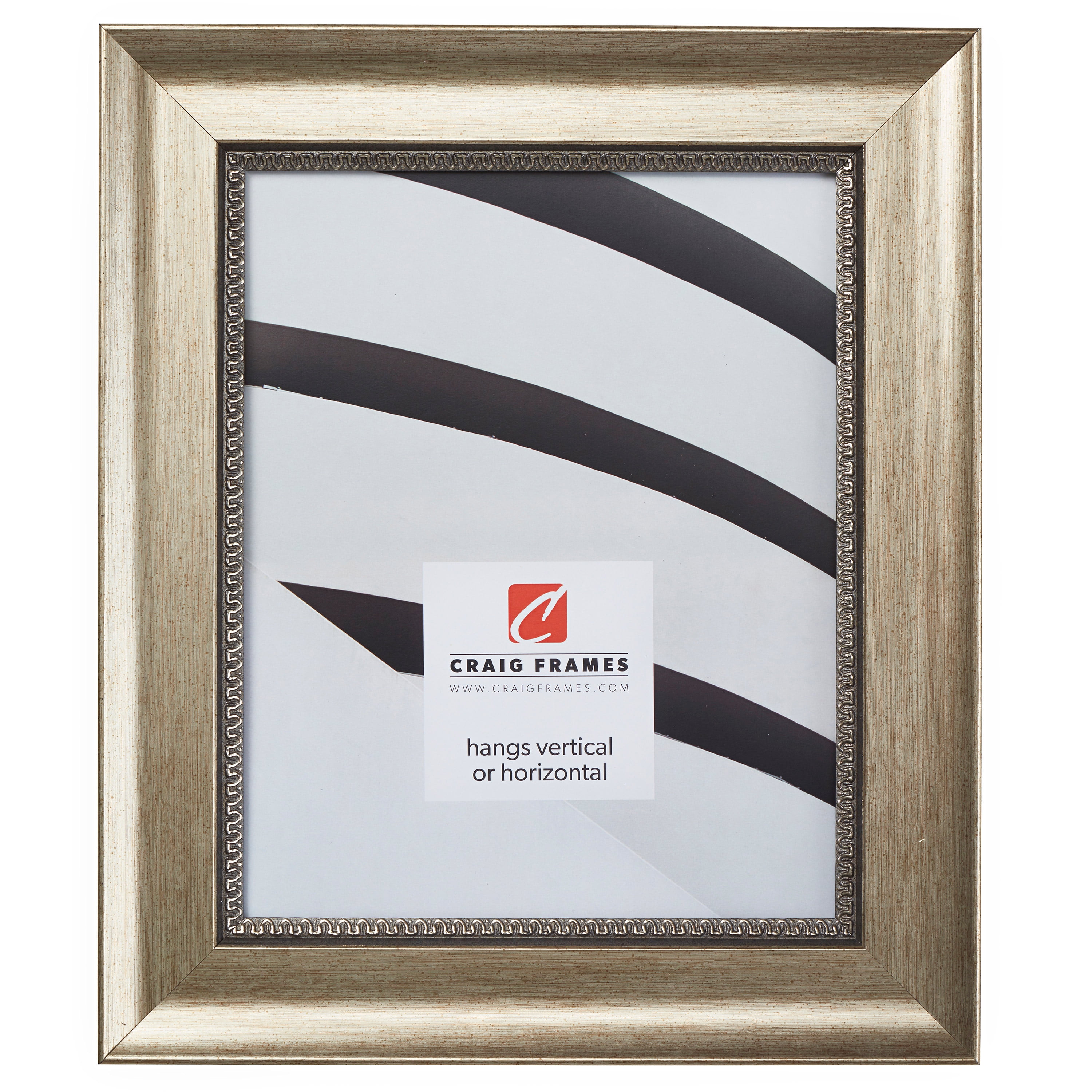 Craig Frames Annesbury, 12x16 inch Picture Frame, Queen Ann Antique