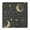 White-95, variant on Vinyl Tablecloth Starry Lunar Celestial Art Map Eclipse Constellation Design, Backed Waterproof Elastic Tablecloth for Dining Table