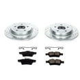 thumbnail image 3 of PowerStop Rear Z23 Evolution Sport Carbon-Fiber Ceramic Brake Pad and Drilled & Slotted Rotor Kit Fits: VOLVO Select Models K4613, 3 of 10