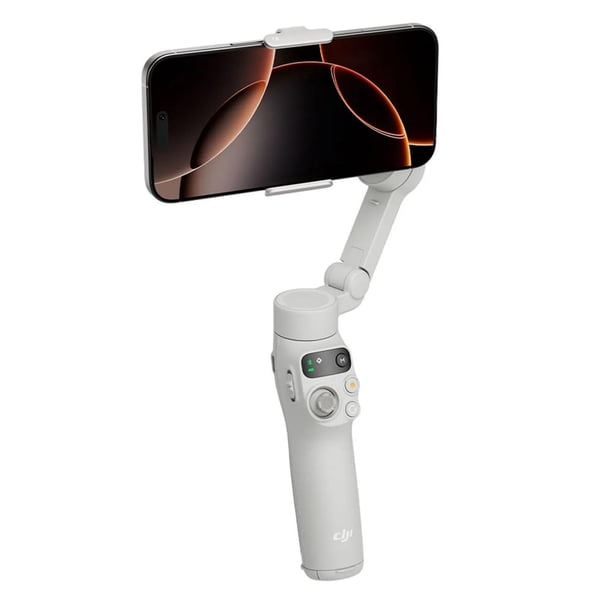 Estabilizador DJI Osmo Mobile 7 ActiveTrack 7.0 plegable hasta 10horas gris claro