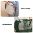 thumbnail image 5 of TOP-MAX Laundry Collapsible Clothes Hamper Pop up Laundry Hamper Foldable Clothes Organizer Bag (Grey), 5 of 8
