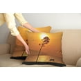 thumbnail image 2 of Ambesonne Orange Throw Pillow Cover 2 Pack, Romantic Sunset Twilight, 24", Orange, 2 of 7