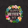 thumbnail image 4 of Inktastic Happy Mother's Day Flowers Women's Plus Size T-Shirt, 4 of 5