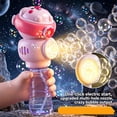 thumbnail image 6 of Rechargeable Bubble Machine, Electric Handheld Bubble Wand, Cute Design for Park, Backyard, and Beach Playing 3.5*9.8In, 6 of 6