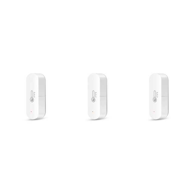 Injueey Zigbee Tuya Remote Control Living Room WiFi Hygrometer Push Notification Humidity Thermometer Hotel Temperature Sensor Alarm Type1