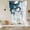 White, variant on Nautical Blue Octopus Tie Up Curtains for Windows, Adjustable Balloon Window Shades, Coastal Ocean Summer Boat Kitchen Window Treatments Farmhouse Short Curtains with Rod Pocket 42"x45"