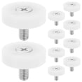 thumbnail image 1 of 10pcs Drawer Rollers Nylon Drawer Replacement Wheels Bearing Small Pulley Positioning Document Sliding Furniture Cabinet Pulley, 1 of 9