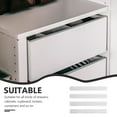 thumbnail image 2 of Pungan Drawer Slide 4Pcs Self-adhesive Drawer Slides for Office Home Cabinet,10.39"X1.18"X0.39", 2 of 11