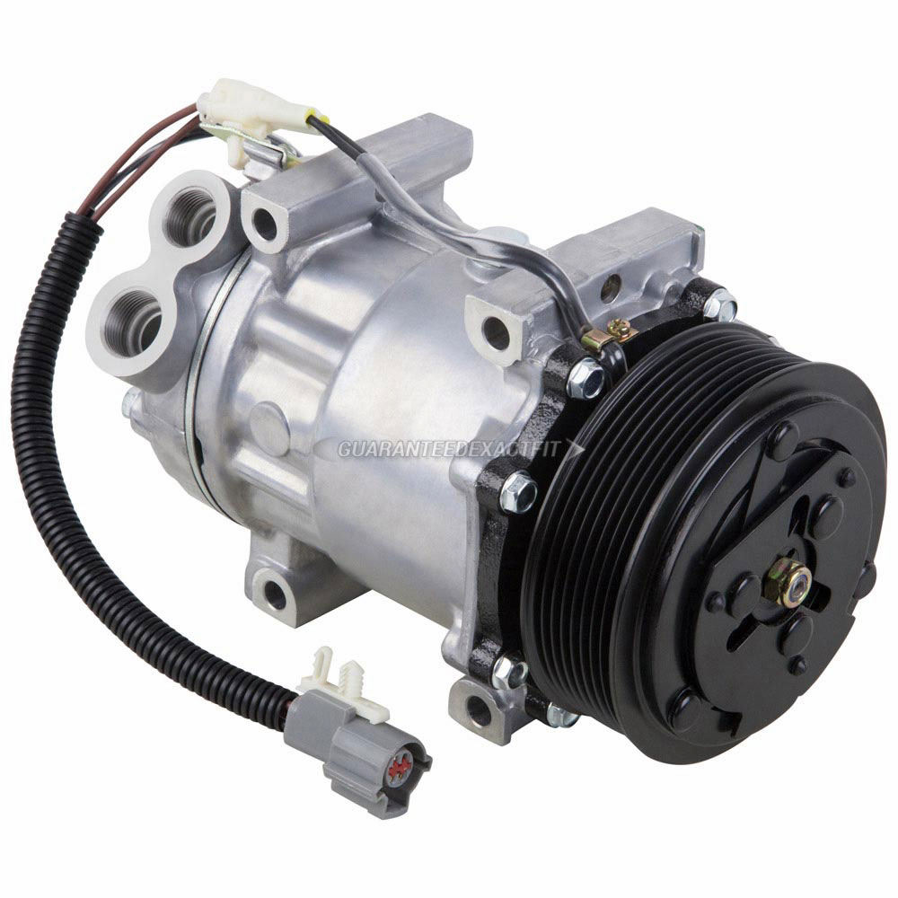 For Ford F600 F650 F700 F750 Motorhome AC Compressor & 8Groove A/C