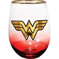 thumbnail image 2 of Spoontiques Wonder Woman Stemless Glass, 20 onzas, Rojo Spoontiques Spoontiques, 2 of 2