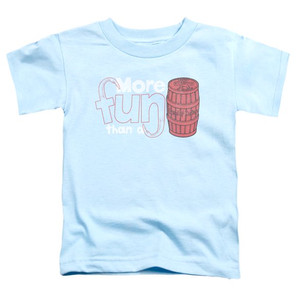 Barrel Of Monkeys More Fun S/S Toddler T-Shirt Light Blue