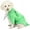 Green, variant on Pet Bathrobe Towel, Dog Hoodies Rabbit Ear Bath Robe Quick Drying Absorbent Washcloth Coat for Puppy Dogs and Cats (S, Green)
