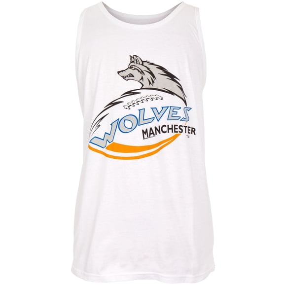 Manchester Wolves - Logo White Adult Tank Top