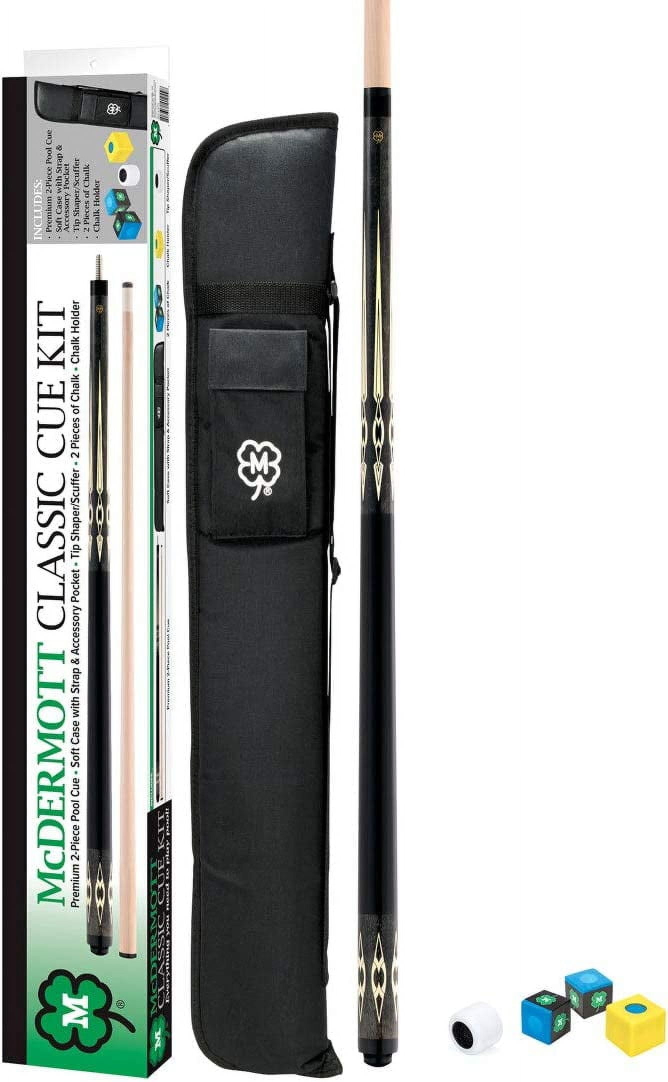 Professional Low Deflection Pool Sticks HomeSeason 58 Inch Pool Cue ...