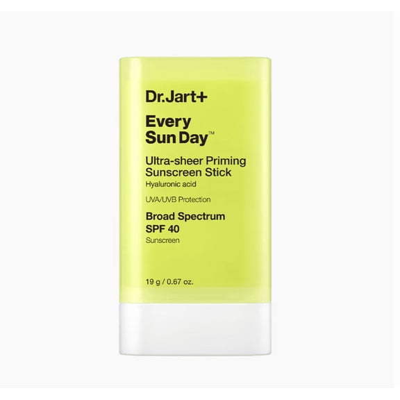 Dr. Jart Every Sun Day Invisible Priming Korean Sunscreen Stick SPF 40 with Hyaluronic Acid 19 g / 0.67 oz.