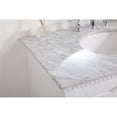thumbnail image 4 of Elegant Decor Clarence 36" Solid Wood and Metal Single Bathroom Vanity in White, 4 of 8