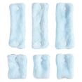 thumbnail image 1 of Rizadores de pelo sin calor Zulema forro polar coralino sin varilla rizadora de calor Azul, 1 of 8