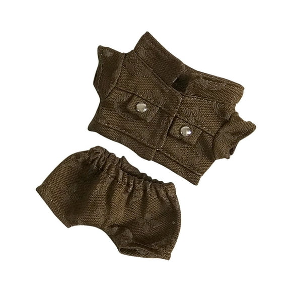 Small Doll Clothes Popmsrtz,3.93in Doll Clothes Set & Outfit Set for 3.93in Dolls - Fashion Dresses with Accessories, Luxury Chic Doll Clothing & Style Bundle,Just Clothes (NO Doll)