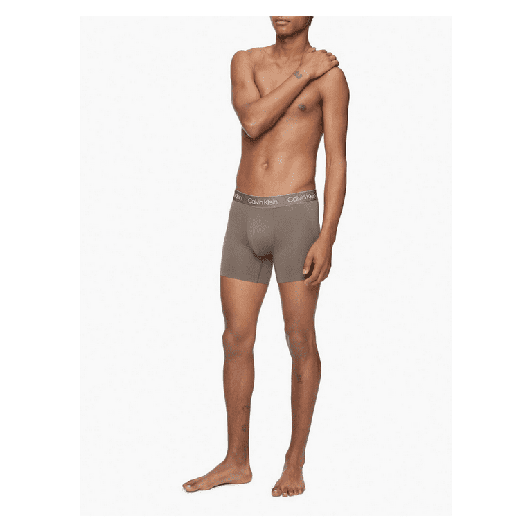 Calvin Klein Men's Underwear Air FX Micro Boxer Brief, Grey, Medium