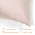 thumbnail image 3 of Unique Bargains Satin Pillowcase Zippered Silky Sateen, 3 of 9