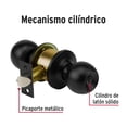 thumbnail image 2 of Cerradura pomo Truper negro esfera entrada CEPO-61E, 2 of 4
