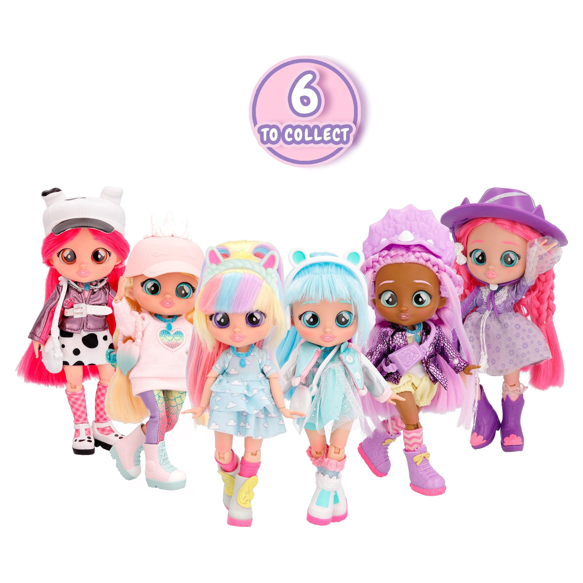 BFF by Cry Babies Phoebe 8 inch Fashion Doll for Girls Ages 4