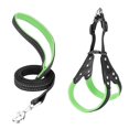 thumbnail image 1 of Adjustable Strap Harness Nylon Breathable Belt Rope with Rhinestone for Pet Dogs Green L, 1 of 1