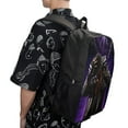 thumbnail image 5 of The Undertaker Backpack, 17 Inch Laptop Backpack, Water-Resistant BookBag, Adjustable Shoulder Straps, Durable 600D Polyester, 5 of 9