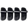 thumbnail image 2 of sunsanly 4Pcs Pet Shoes Fastener Tape Closure Knitted Washable Anti-slip Soft Texture Feet Protection Waterproof Dog Shoes Dog Accessories, 2 of 8
